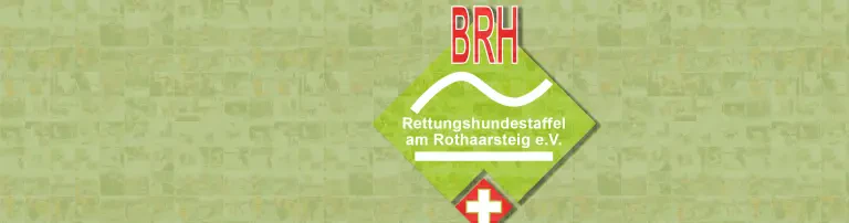 BRH-Rettungshundestaffel am Rothaarsteig e.V. Header