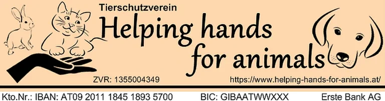 TSV Helping hands for animals Header