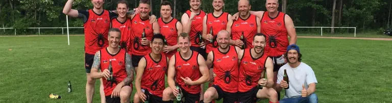 Frankfurt Australian Football Club - Frankfurt Redbacks - FFC Header