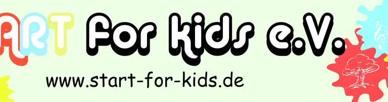 stART for kids e.V. Header