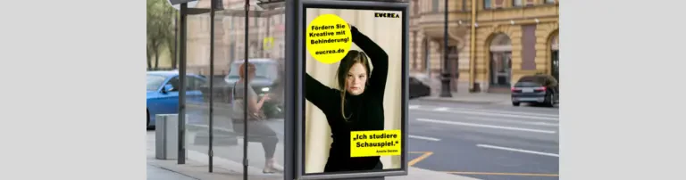 EUCREA Verband Kunst und Behinderung e.V. Header