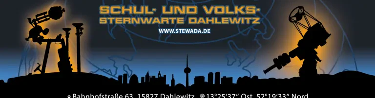 Schul- und Volkssternwarte Dahlewitz e.V. Header