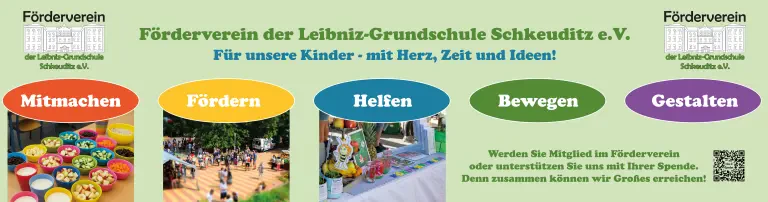 Förderverein der Leibniz-Grundschule Schkeuditz e.V. Header