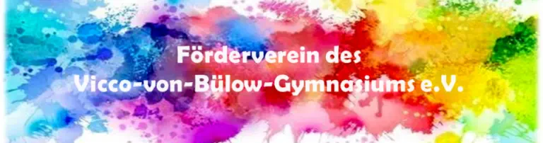 Förderverein des Vicco-von-Bülow-Gymnasiums e.V. Falkensee Header