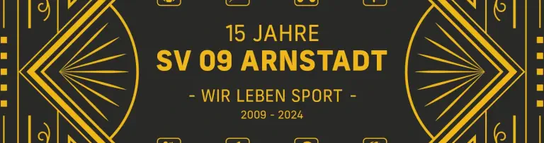 SV 09 Arnstadt e.V. Header