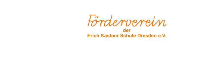 Förderverein der Erich Kästner Schule Dresden e.V. Header