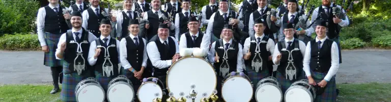 German Thistle Pipes & Drums e.V. Header