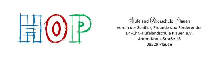 Verein der Schüler, Freunde und Förderer der Dr.-Christoph-Hufeland-Oberschule Plauen e.V. Header