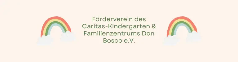 Förderverein des Caritas-Kindergarten Don Bosco e.V. Header