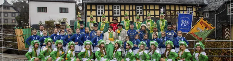 Karnevalsgesellschaft Grün-Gold Wurzbach e.V. Header