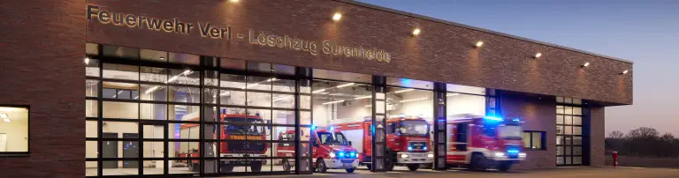 Förderverein Feuerwehr Verl - Löschzug Sürenheide e.V. Header