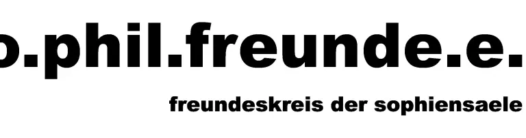 So.phil.freunde.e.V. Header