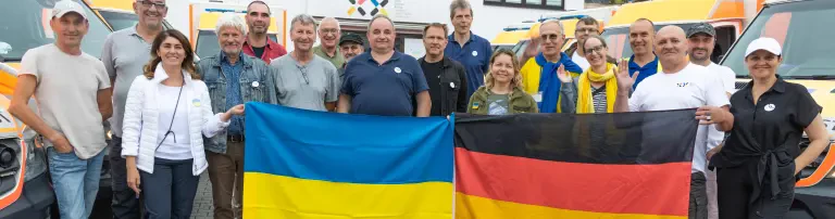 Blau-Gelbes Kreuz Deutsch-Ukrainischer Verein e.V. Header
