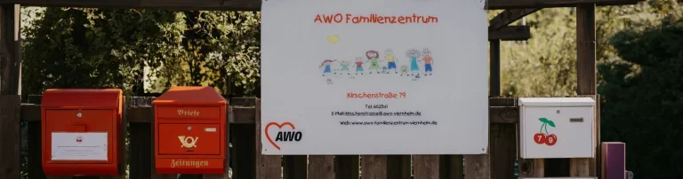 Förderverein AWO Familienzentrum Kirschenstraße Viernheim e. V. Header