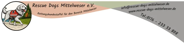 Rescue Dogs Mittelweser e.V. - Rettungshundestaffel Header