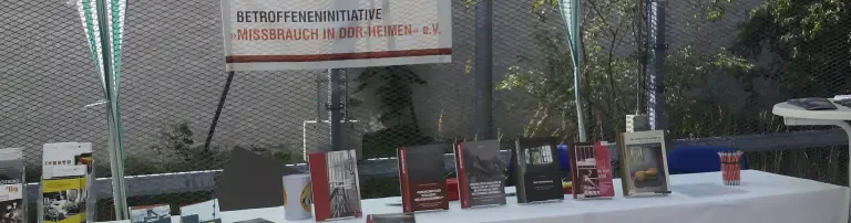 "Betroffeneninitiative ehemalige DDR Heimkinder" Header