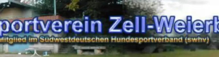 Hundesportverein Zell-Weierbach e.V. Header