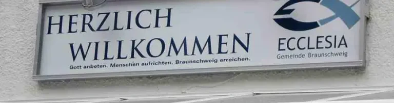 Ecclesia Gemeinde Braunschweig e.V. Header