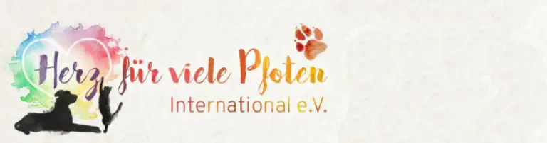 Herz für viele Pfoten International e.V. Header