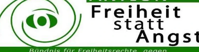 Aktion Freiheit statt Angst e.V. Header