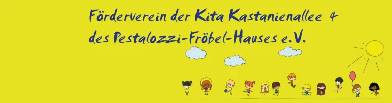 Förderverein der Kita Kastanienallee 4 des PFH e.V. Header