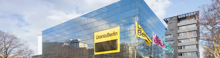 Urania Berlin e.V. Header
