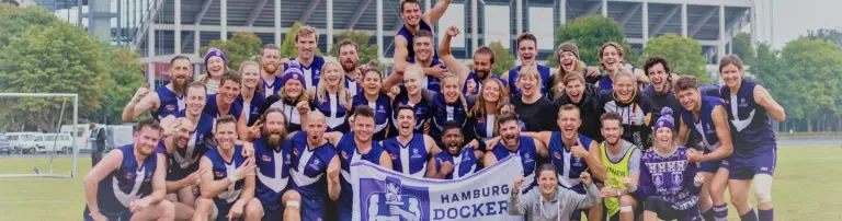 Hamburg Dockers Australian Football Club e.V. Header