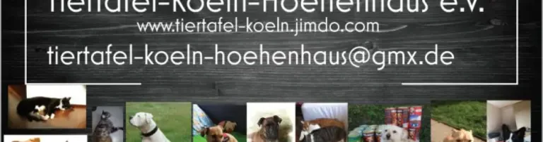 Tiertafel-Koeln e.V. Header