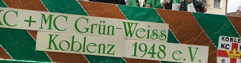KC+MC Grün-Weiss Koblenz 1948 e. V. Header