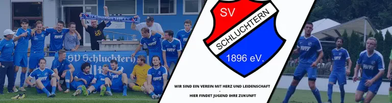 SV Schluchtern 1896 eV. Header