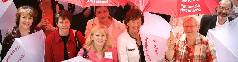 Allianz Chronischer Seltener Erkrankungen (ACHSE) e.V. Header