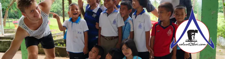 Volunt2Thai Österreich  Verein zur Förderung freiwilliger Arbeit Header