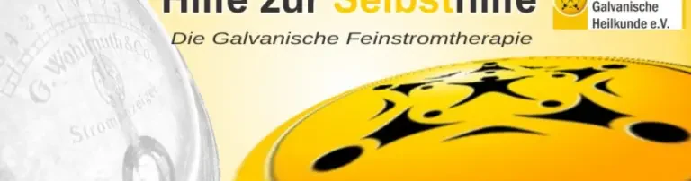 Gesellschaft für Galvanische Heilkunde e.V. Header