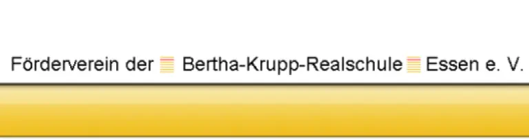 Förderverein der Bertha-Krupp-Realschule e.V. Header