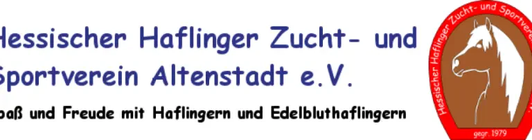 Hessischer Haflinger ZSV e.V. Header