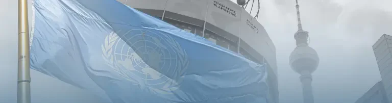 Deutsche Gesellschaft für die Vereinten Nationen, Lv. Berlin-Brandenburg e.V. Header