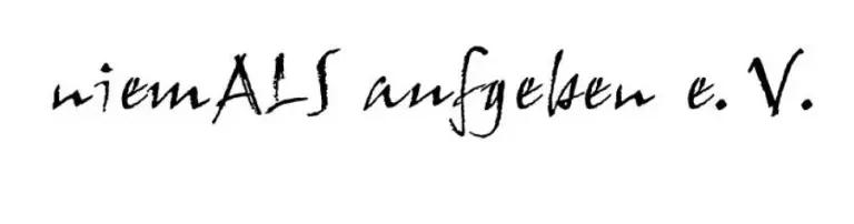 niemALS aufgeben e.V. Header