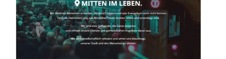 Christengemeinde Arche Alstertal (Hamburg) Header