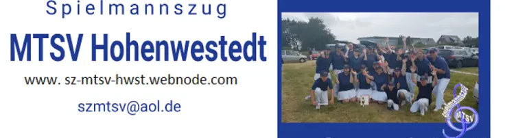 SZ MTSV Hohenwestedt Header
