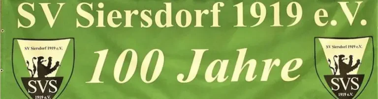 SV Siersdorf 1919 e.V. Header