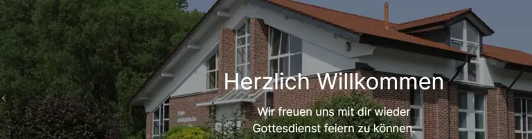 Freie evangelische Gemeinde Syke Header