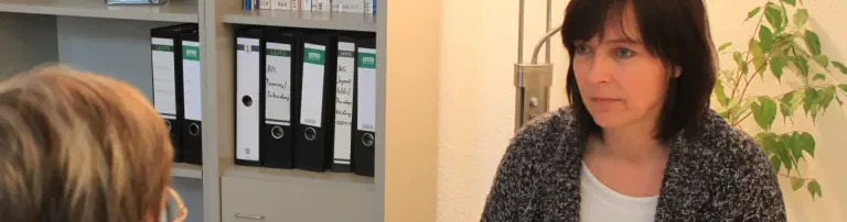 Beratung und Unterstützung bei Krebserkrankungen für Erkrankte und Angehörige Header