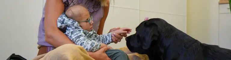 Tiergestützte Therapie für schwerstkranke Kinder Header