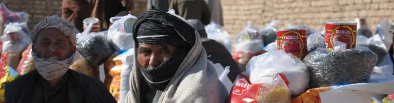 Hungerfrei im Ramadan – Lebensmittelpakete für afghanische Familien Header