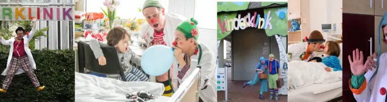 Mehr Clowns ins Krankenhaus - Schenken Sie kranken Kindern in ganz Deutschland ein heilsames Lachen Header