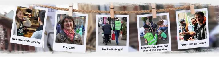Kurz Zeit? - Tu gut! Header