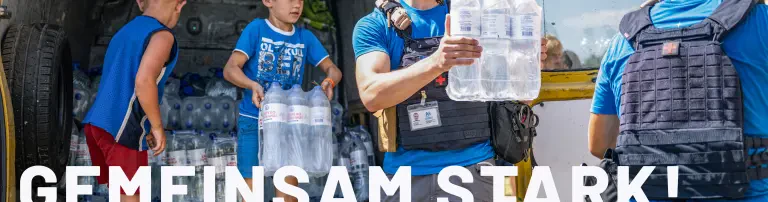 Spende für Menschen in Not Header