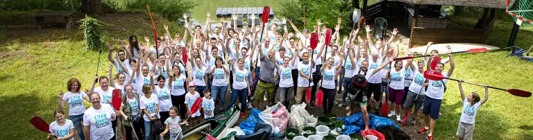 Clean River Project - Paddeln und Fotokunst für saubere Flüsse und Meere! Header