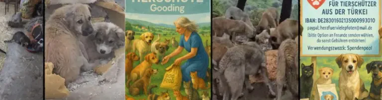 Unterstützung aus aktuellem Anlass: Hilfe für türkische Tiere in Not - SOS Header