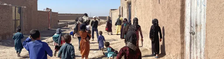 Hungerfrei im Ramadan - Lebensmittel für Kinder mit Behinderungen und Waisen in Afghanistan Header